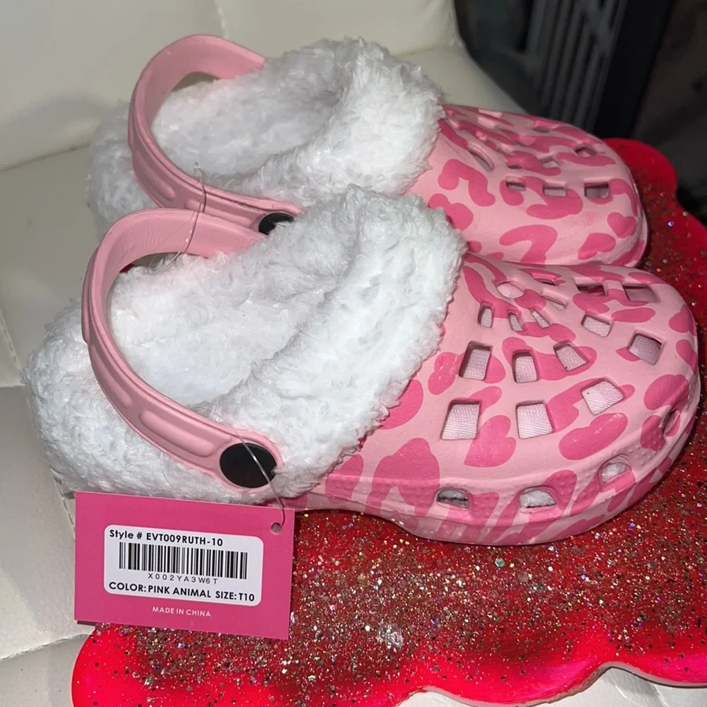 Pink lined clogs - Picture 3 of 3
